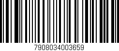 Código de barras (EAN, GTIN, SKU, ISBN): '7908034003659'
