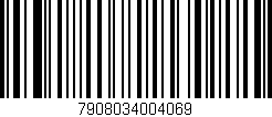 Código de barras (EAN, GTIN, SKU, ISBN): '7908034004069'