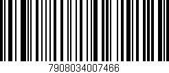 Código de barras (EAN, GTIN, SKU, ISBN): '7908034007466'