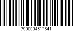 Código de barras (EAN, GTIN, SKU, ISBN): '7908034617641'
