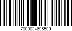 Código de barras (EAN, GTIN, SKU, ISBN): '7908034695588'
