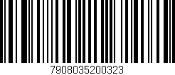 Código de barras (EAN, GTIN, SKU, ISBN): '7908035200323'