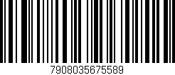 Código de barras (EAN, GTIN, SKU, ISBN): '7908035675589'