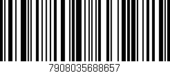 Código de barras (EAN, GTIN, SKU, ISBN): '7908035688657'