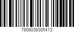 Código de barras (EAN, GTIN, SKU, ISBN): '7908039305413'