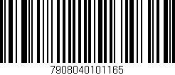 Código de barras (EAN, GTIN, SKU, ISBN): '7908040101165'