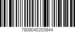 Código de barras (EAN, GTIN, SKU, ISBN): '7908040203944'