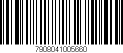 Código de barras (EAN, GTIN, SKU, ISBN): '7908041005660'