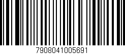 Código de barras (EAN, GTIN, SKU, ISBN): '7908041005691'