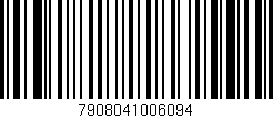Código de barras (EAN, GTIN, SKU, ISBN): '7908041006094'