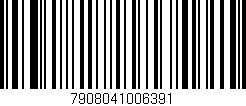 Código de barras (EAN, GTIN, SKU, ISBN): '7908041006391'