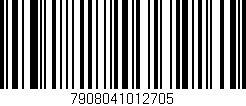 Código de barras (EAN, GTIN, SKU, ISBN): '7908041012705'