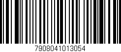 Código de barras (EAN, GTIN, SKU, ISBN): '7908041013054'