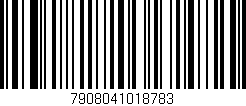 Código de barras (EAN, GTIN, SKU, ISBN): '7908041018783'