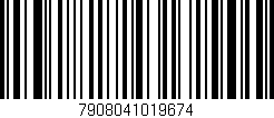 Código de barras (EAN, GTIN, SKU, ISBN): '7908041019674'