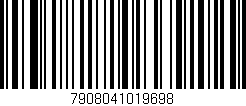 Código de barras (EAN, GTIN, SKU, ISBN): '7908041019698'