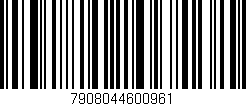 Código de barras (EAN, GTIN, SKU, ISBN): '7908044600961'
