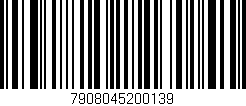 Código de barras (EAN, GTIN, SKU, ISBN): '7908045200139'