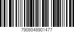 Código de barras (EAN, GTIN, SKU, ISBN): '7908048901477'