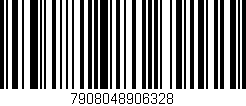 Código de barras (EAN, GTIN, SKU, ISBN): '7908048906328'