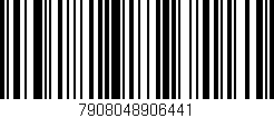 Código de barras (EAN, GTIN, SKU, ISBN): '7908048906441'