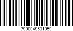 Código de barras (EAN, GTIN, SKU, ISBN): '7908049681859'