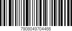 Código de barras (EAN, GTIN, SKU, ISBN): '7908049704466'