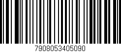 Código de barras (EAN, GTIN, SKU, ISBN): '7908053405090'