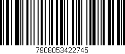 Código de barras (EAN, GTIN, SKU, ISBN): '7908053422745'