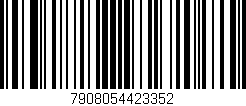 Código de barras (EAN, GTIN, SKU, ISBN): '7908054423352'