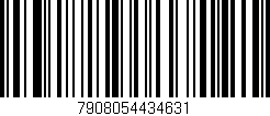 Código de barras (EAN, GTIN, SKU, ISBN): '7908054434631'