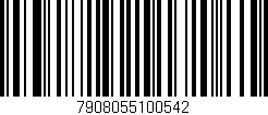Código de barras (EAN, GTIN, SKU, ISBN): '7908055100542'