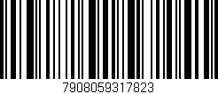 Código de barras (EAN, GTIN, SKU, ISBN): '7908059317823'