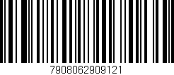 Código de barras (EAN, GTIN, SKU, ISBN): '7908062909121'