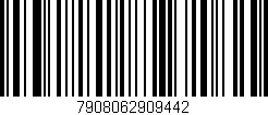 Código de barras (EAN, GTIN, SKU, ISBN): '7908062909442'