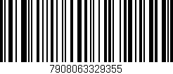Código de barras (EAN, GTIN, SKU, ISBN): '7908063329355'