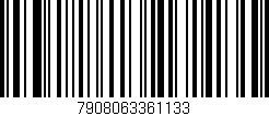 Código de barras (EAN, GTIN, SKU, ISBN): '7908063361133'