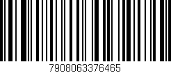 Código de barras (EAN, GTIN, SKU, ISBN): '7908063376465'