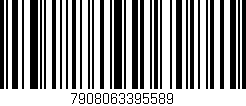 Código de barras (EAN, GTIN, SKU, ISBN): '7908063395589'