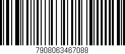 Código de barras (EAN, GTIN, SKU, ISBN): '7908063467088'