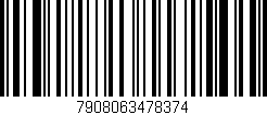 Código de barras (EAN, GTIN, SKU, ISBN): '7908063478374'