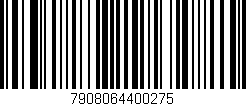 Código de barras (EAN, GTIN, SKU, ISBN): '7908064400275'