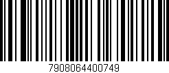 Código de barras (EAN, GTIN, SKU, ISBN): '7908064400749'