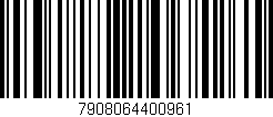 Código de barras (EAN, GTIN, SKU, ISBN): '7908064400961'