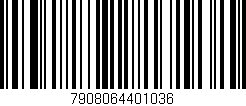 Código de barras (EAN, GTIN, SKU, ISBN): '7908064401036'
