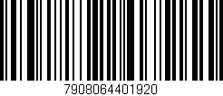 Código de barras (EAN, GTIN, SKU, ISBN): '7908064401920'