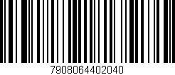 Código de barras (EAN, GTIN, SKU, ISBN): '7908064402040'