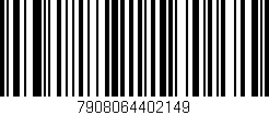 Código de barras (EAN, GTIN, SKU, ISBN): '7908064402149'