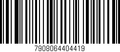 Código de barras (EAN, GTIN, SKU, ISBN): '7908064404419'