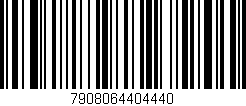 Código de barras (EAN, GTIN, SKU, ISBN): '7908064404440'